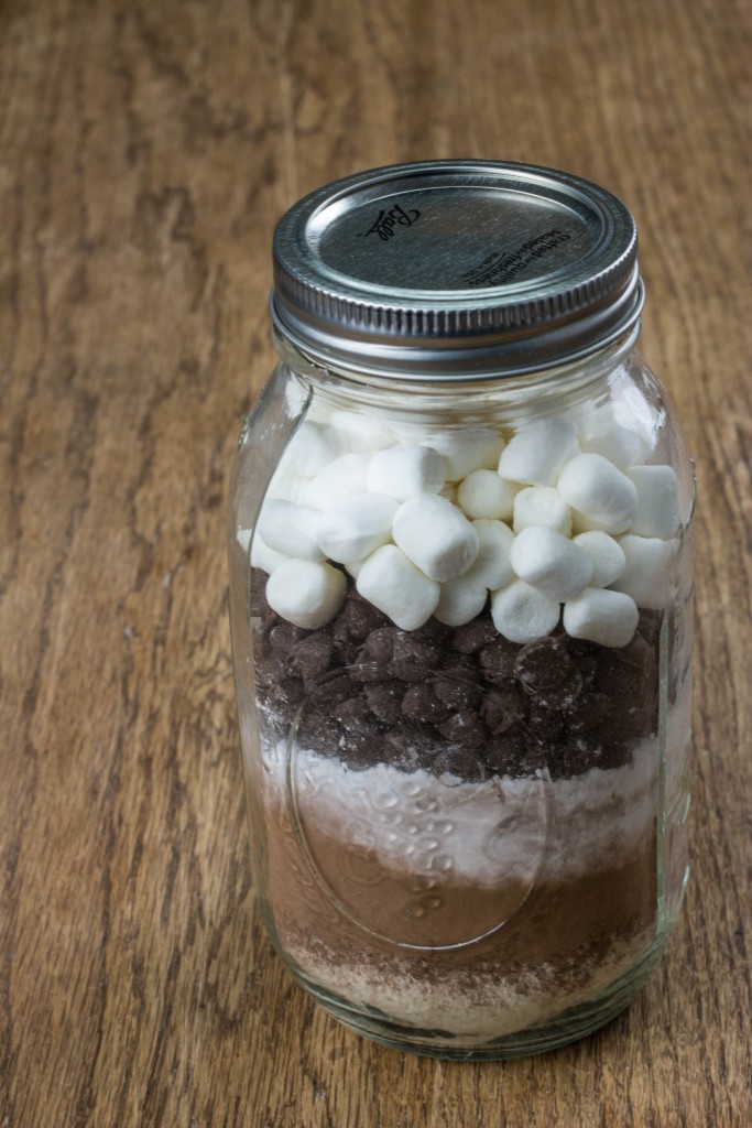 Homemade Hot Chocolate Mix in a Jar