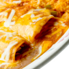 Baked Chicken Cheese Enchiladas with Easy Enchilada Sauce