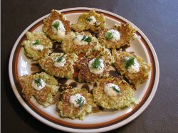 No Fuss Cabbage Fritters