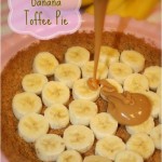 Slow Cooker Banana Toffee Pie