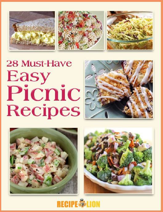 Just Updated: 28 Must-Have Easy Picnic Recipes eCookbook - RecipeChatter