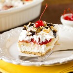 No-Bake Banana Split Cake