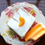 Orange Creamsicle Poke Cake