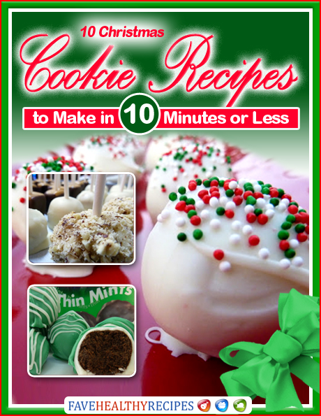 10 Christmas Cookie Recipes to Make in Under 10 Minutes