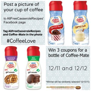Facebook Contest Coffee-Mate