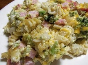 Slow-Cooker-Broccoli-and-Ham-Casserole