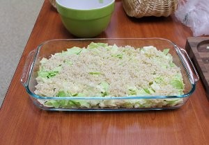Cabbage and rice