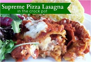 Supreme Pizza Lasagna