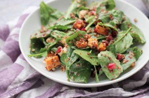 Crispy-Quinoa-Power-Greens-Salad