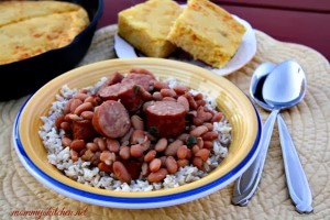 Duck Dynasty Copycat Pinto Beans and Sausage