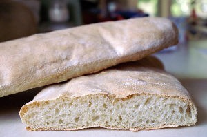 Homemade Panera Ciabatta Bread