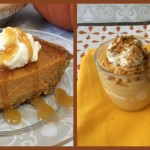 Pumpkin Pie and Pumpkin Mousse