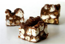 Chocolate Peanut Butter Marshmallow Bars