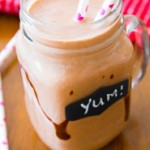 Chocolate Peanut Butter Protein Smoothie