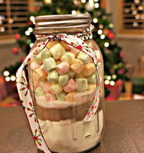 Hot Cocoa in a Jar