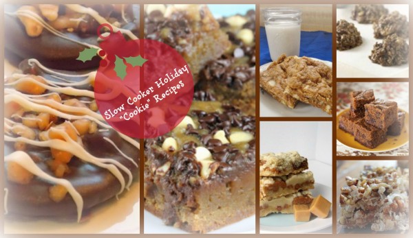 Slow Cooker Holiday Cookie Bar Recipes