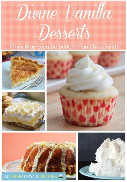 Divine Vanilla Desserts