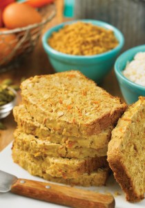 Carrot Bread with Coconut and Cardamom