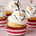 Frozen Fever Olaf Cupcakes