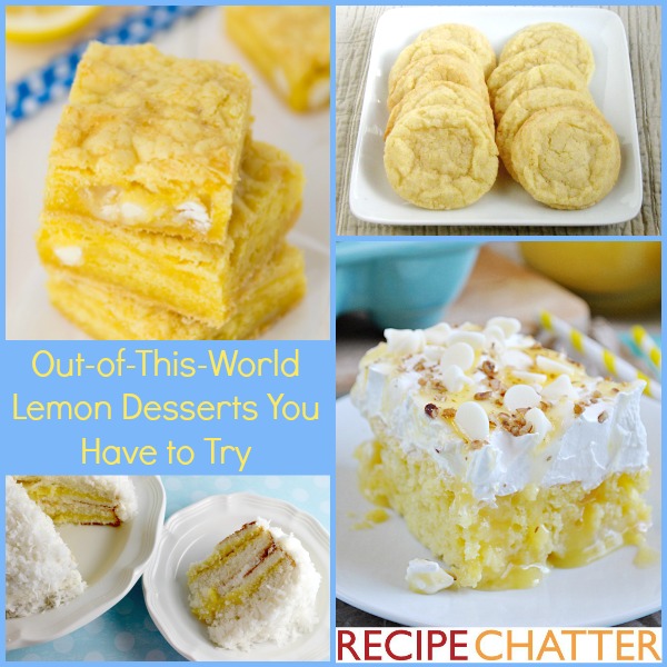 Lemon Dessert Recipes You Have to Try