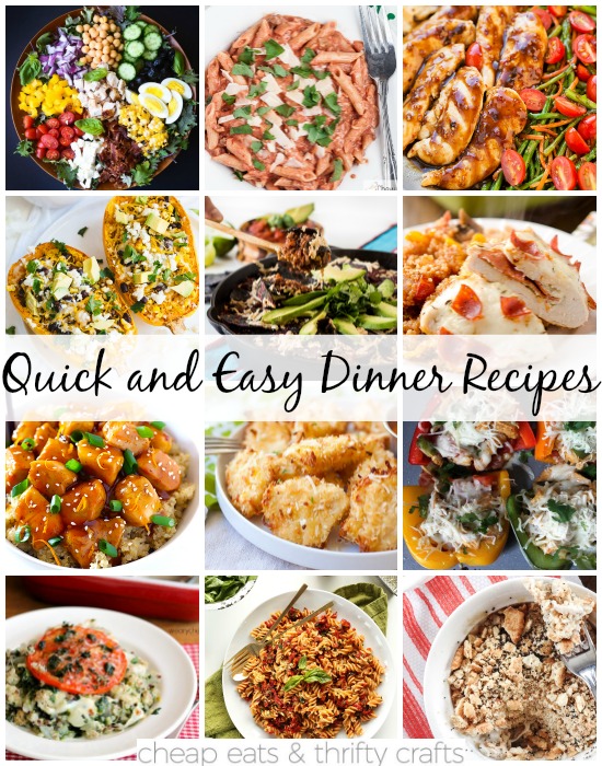 Easy Healthy Dinner Recipes
