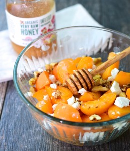 Apricot and Goat Cheese Salad