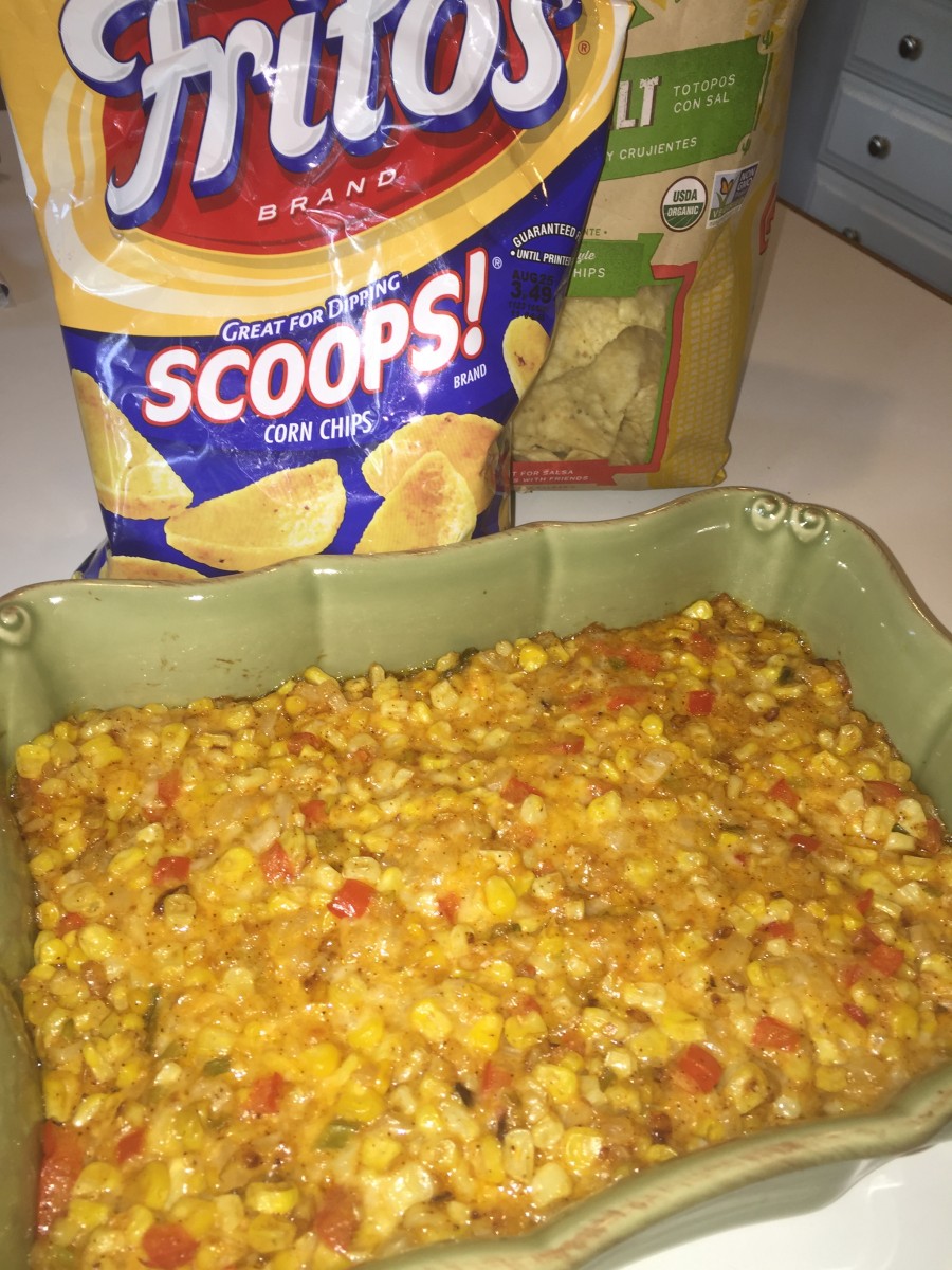 Summer in a Pan Easy Appetizer Recipe For Roasted Corn Dip RecipeChatter