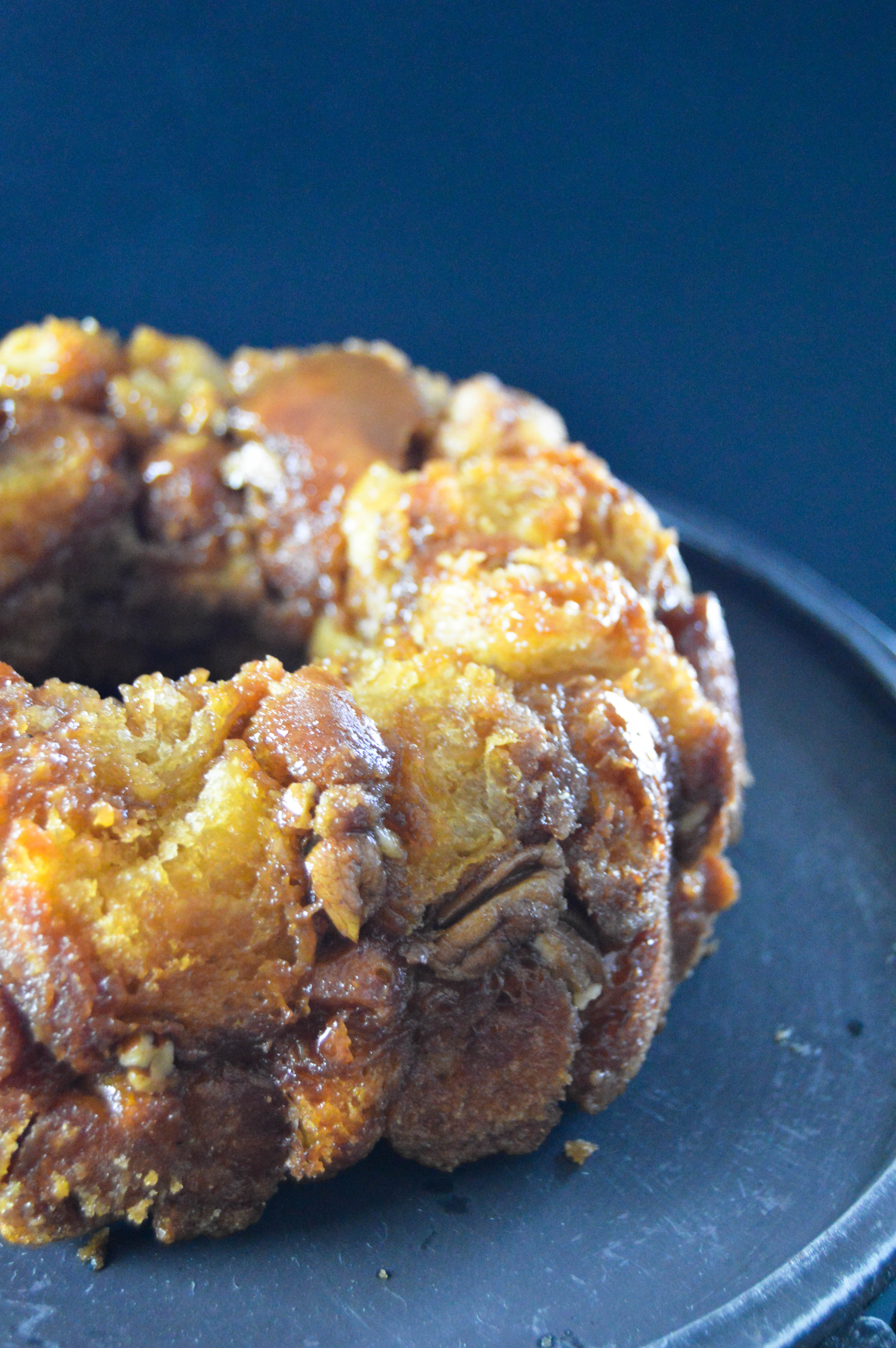 Crescent Roll Monkey Bread with Pecans - RecipeChatter