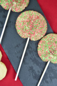 Christmas in July: Sugar Cookie Pops