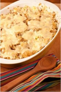 German Style Ham and Cabbage Casserole