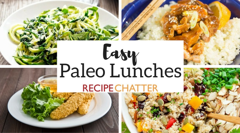 Easy Paleo Lunches