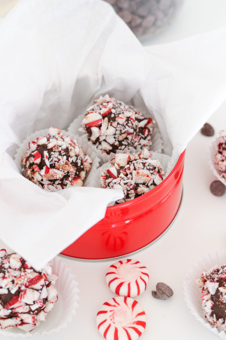Chocolate Peppermint Truffles RecipeChatter