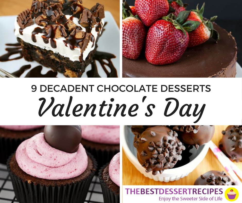 9 Decadent Chocolate Desserts for Valentine's Day