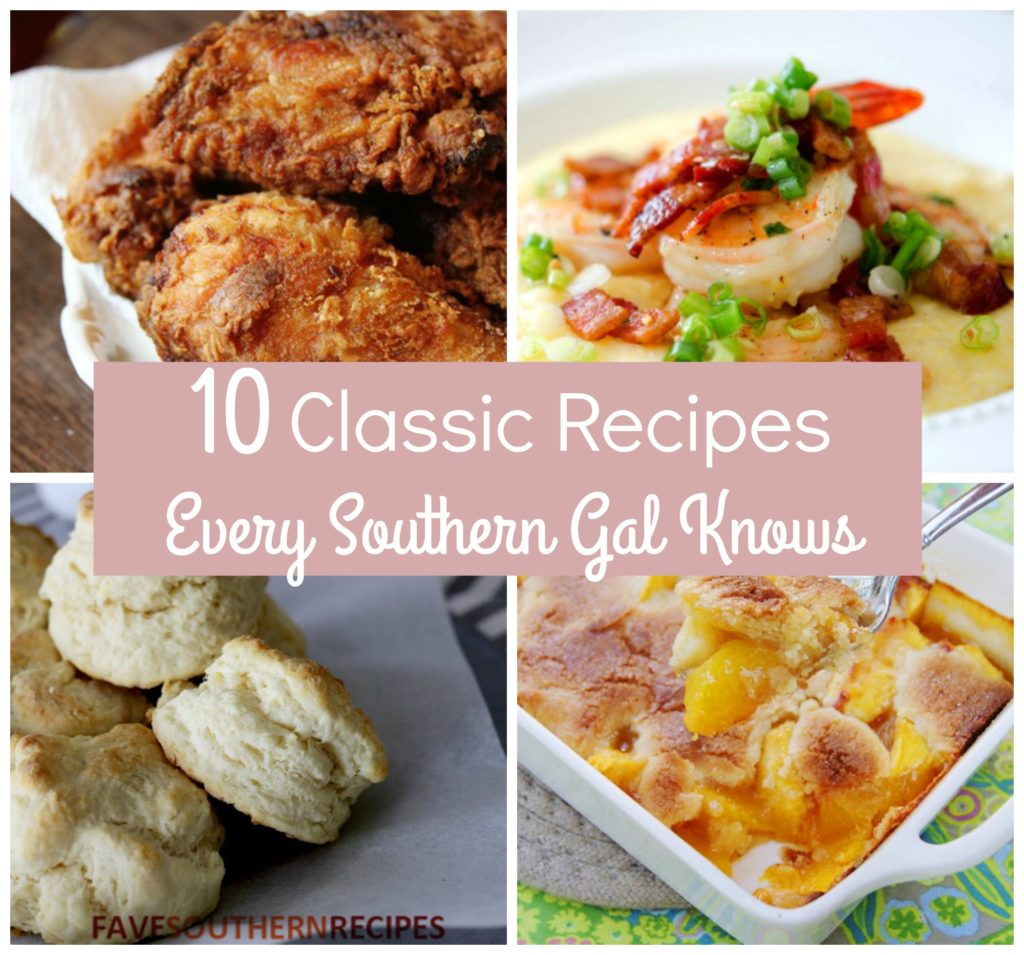 10 Classic Recipes Every Southern Gal Knows