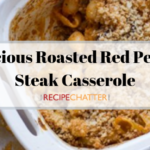 Delicious Roasted Red Pepper Steak Casserole